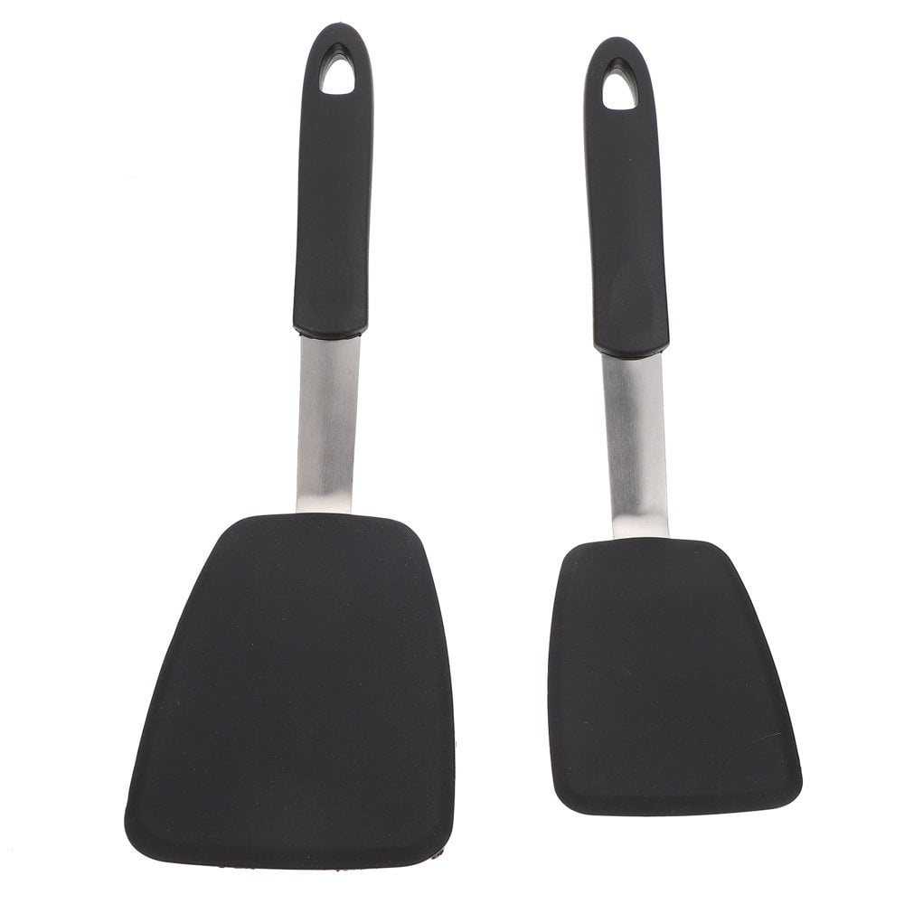 QJUHUNG Spatula Silicone Wok Turner Cooking Heat Kitchen Utensil