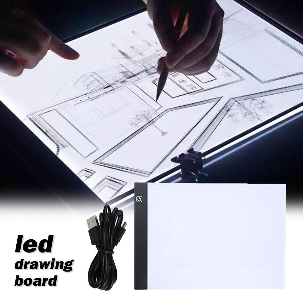 QJUHUNG Tracing A4 Led Artcraft Light Pad Artist Tattoo Stencil Board