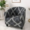 thumbnail image 1 of QJUHUNG Tub Chair Covers for Armchairs  Tub Sofa Slipcover Polyester Fiber Club Chair Slipcover Stretch Armchair Slipcover Removable Washable Sofa Couch Cover for Dining Living Room Offic, 1 of 8