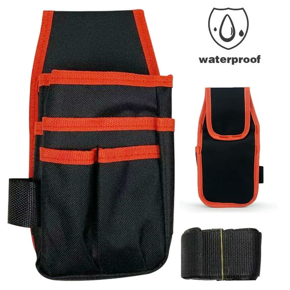 QJUHUNG Waterproof Oxford Outdoor Camping Storage Bag Portable Small Waist Pouch