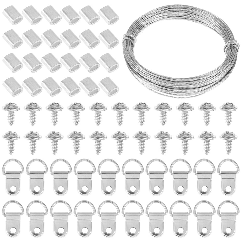QJUHUNG Wire Rope Kit 32.5FT 33LB Wire Pergola Kit Stainless Steel