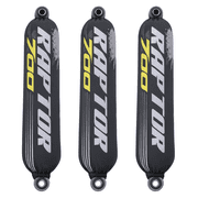 QKRACING Yamaha Raptor YFM700R 700R [Special Edition] Armor Black Grey Shock Covers
