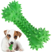 QKURT Dog Chew Toy, 5.5inch Dog Bone Chew Toys with Convex Teething Design, Pooch Chew Dental Toy, Stick Bone for Dog Teeth Cleaning, Sturdy Dog Toys for Aggressive Chewers