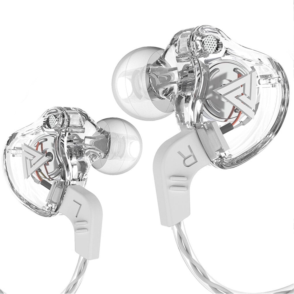 QKZ 3.5mm In Ear Monitors Sports Headset Music Earphones with HiFi Bass Sound for Teen in line Control Headphones for Musicians Stage Gym