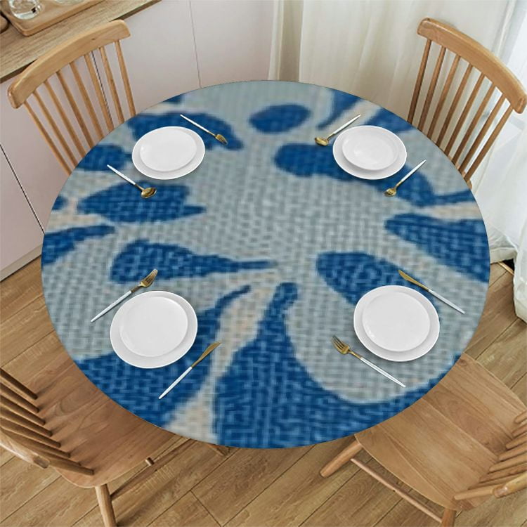 Pahajim Elegant Printed Tablecloths with Chinese Style, Table Cloth Cover Linen Washable Dinner Table Cloth for Family Gathering Table