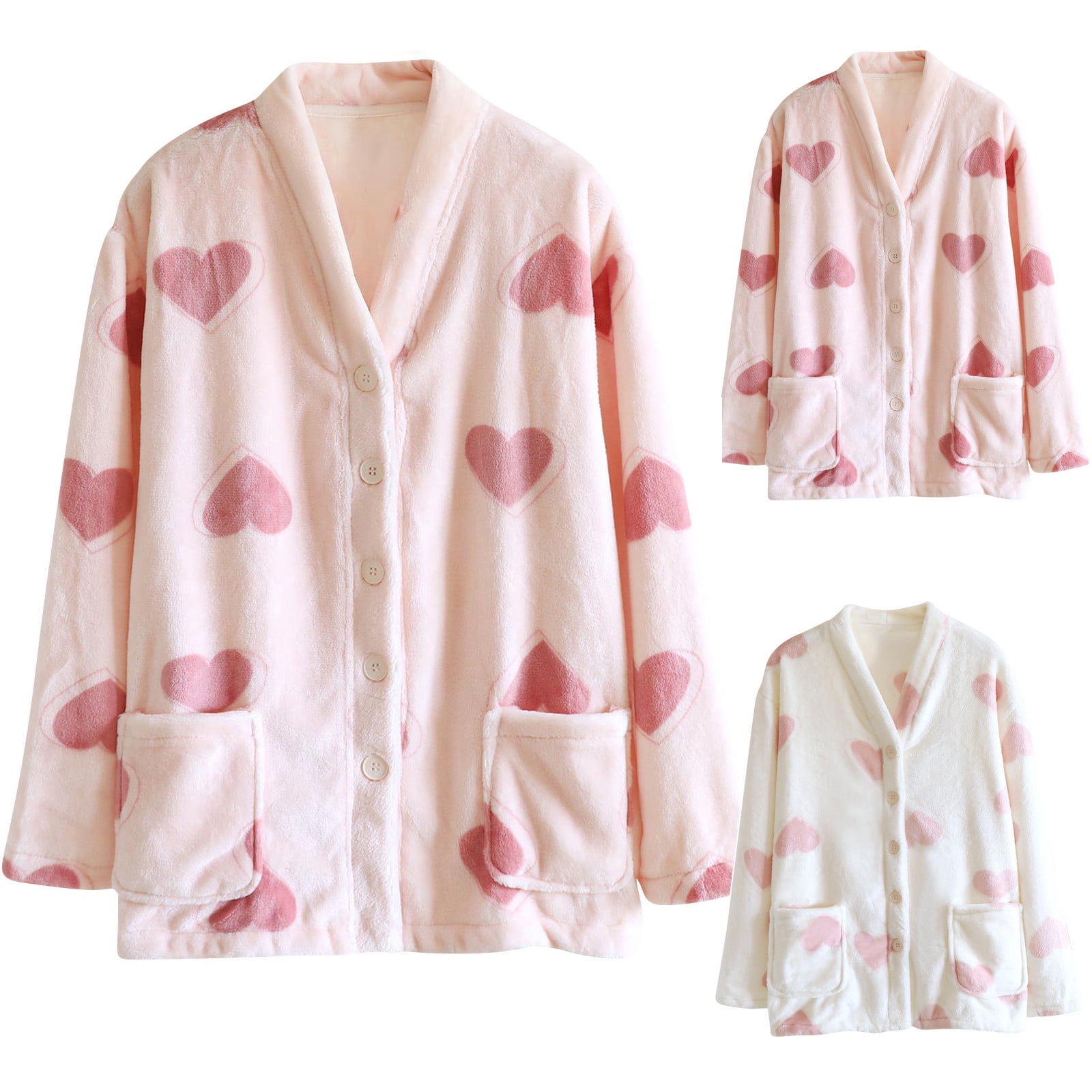 Jacket Sleep Tree QLEICOM Bed Jackets for Women,Thermal Long Sleeve Women,Women's Flannel ...
