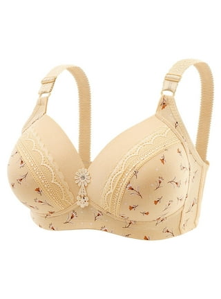 Aofany Women's Plus Size Wireless Bra Full Cup Lift Bras for Women No  Underwire Push Up Shaping Wire Free Everyday Bra 