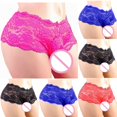thumbnail image 1 of QLEICOM Mens Underwear,Briefs for Men,Solid Color Plus Size Mens Underwear Trunk Style Breathable Comfortable Fits Everyday Basic Underwear for Tall and Big Men Red, 1 of 4