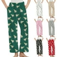 thumbnail image 1 of QLEICOM Pajama Pants Women,Winter Pants for Women,Womens Jogger Pajamas Pants Comfortable Long Lounge Bottom Drawstring Elastic Waist Sleep Pants with Pokects, 1 of 6