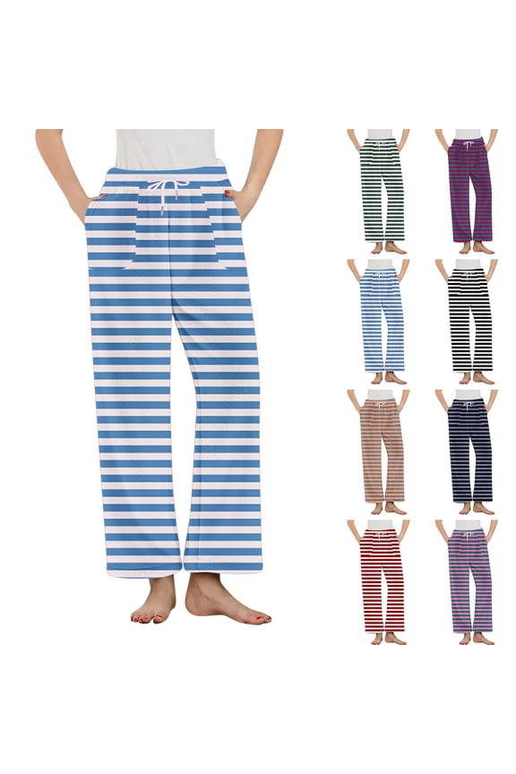Pajama Pants Women,Winter Pants for Women,Women's Soft Lounge Joggers Sweatpants Athletic Yoga Pants with Pockets