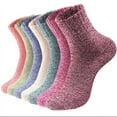 thumbnail image 1 of QLEICOM Socks for Women,Womens Socks,Women's Boot Socks Made From Wool Yarn for Superior Warmth Cold Conditions Knit Socks Combine Softness and Durability for All Day Comfortable Hot Pink, 1 of 2