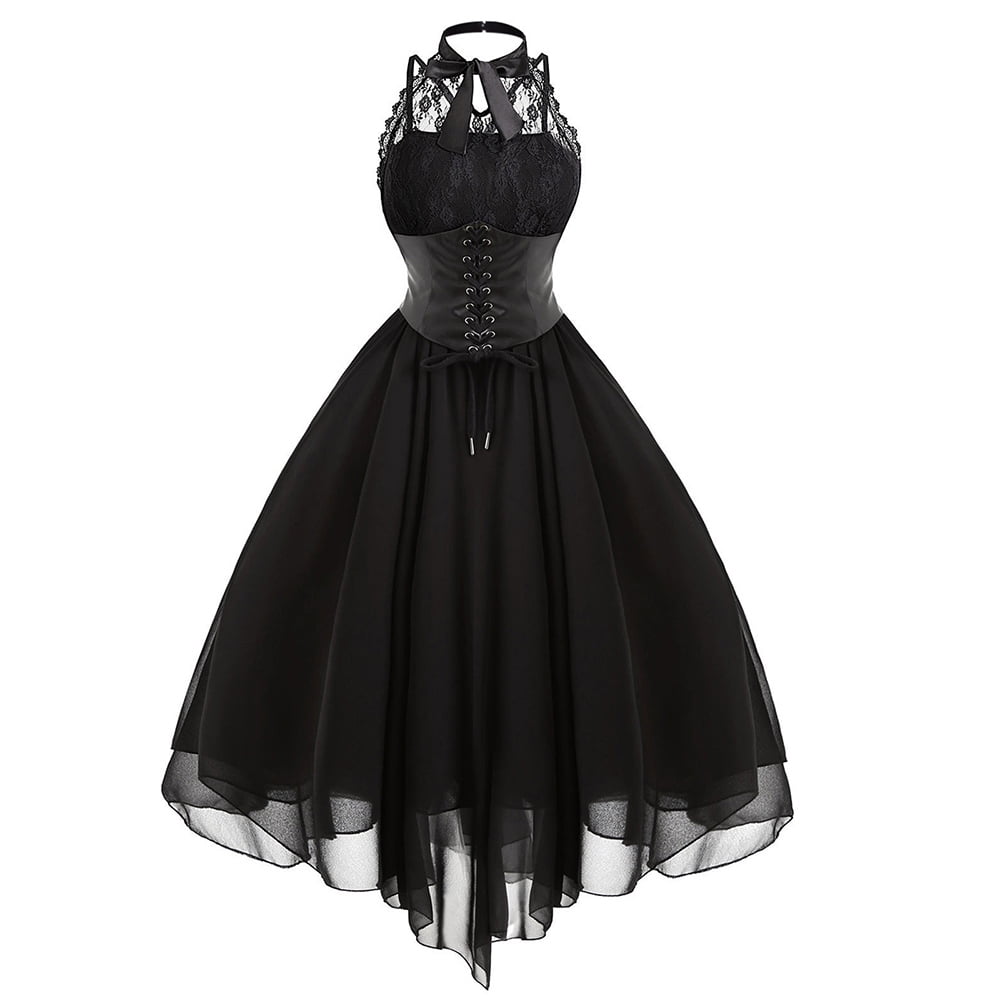 期間限定セール中！！堕夢の契りGothicドレス【Black&White】M 堕夢の契りGothicドレス【Black&White】 | DimMoire