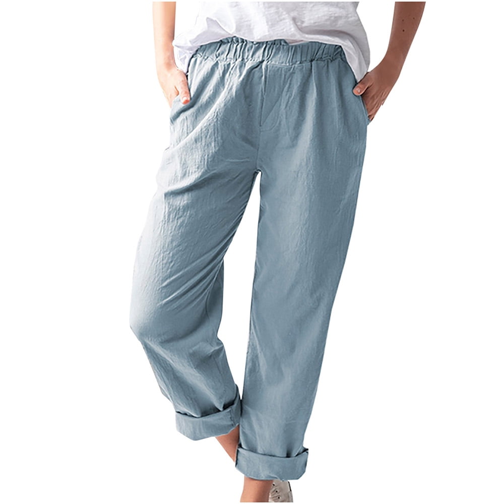 Relaxed Straight-Leg Pants