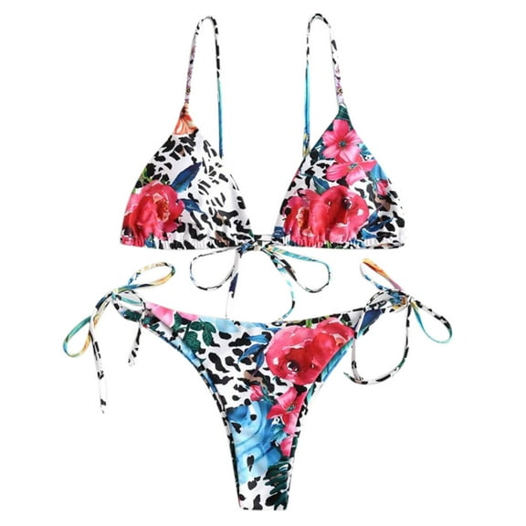 QLEICOM Womens Swimsuits Tummy Control Plus Size Swimsuit Coverup Plus Size Print Swimjupmsuit Swimsuit Beachwear Padded Swimwear Red S