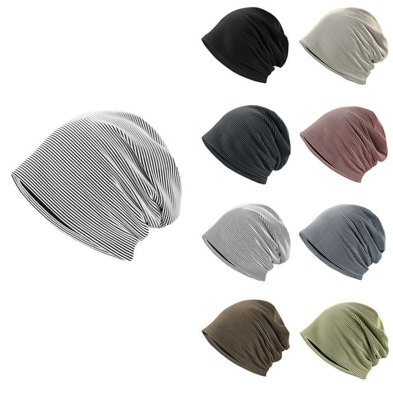 QLEICOM Womens Winter Hat,Beanie for Women,Women Solid Color Slouch Beanie with Elastic Ribbed Knit for Comfortable and Fashion Fits Cuffed Hat Fashion for Cool Weather Wear White