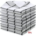 thumbnail image 1 of QLFSCXG 1Pc 12X12 Inches Dish Cloth for Kitchen Washing Dishes, Super Absorbent Dish Rags, Cotton Terry Cleaning Cloths White, 1 of 3