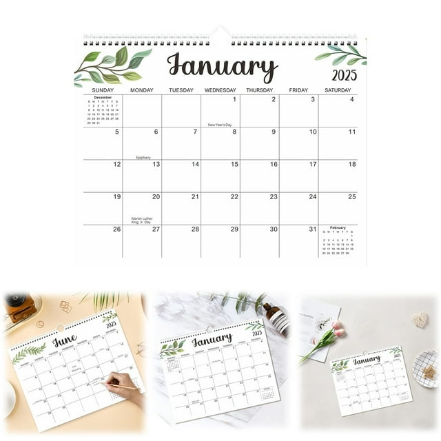 QLFSCXG 20252026 Calendar, Wall Calendar 202526 Runs From January