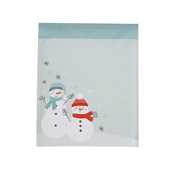 QLFSCXG Home Decor 5PC Christmas Shockproof Express Packaging Bags Thickened Bubble Kraft Paper Mailers Envelopes (10.8"X11.2"+1.6")