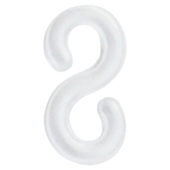 QLFSCXG Home Decor S Clip 500 Pcs for Loom Rubber Band for DIY Bracelet Making Refill Kit