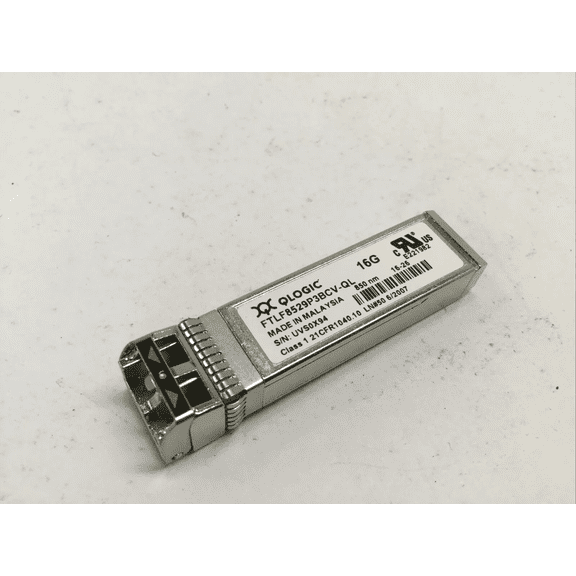 Pre-Owned QLOGIC FTLF8529P3BCV-QL Transceiver,Silver (Used )