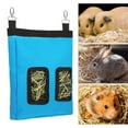 thumbnail image 1 of QLOUNI Rabbit Hay Feeder Bag Guinea Pig Hay Feeder Storage Bag Hanging Hay Feeder Sack 600D Oxford Cloth Fabric for Small Animals, 1 of 8