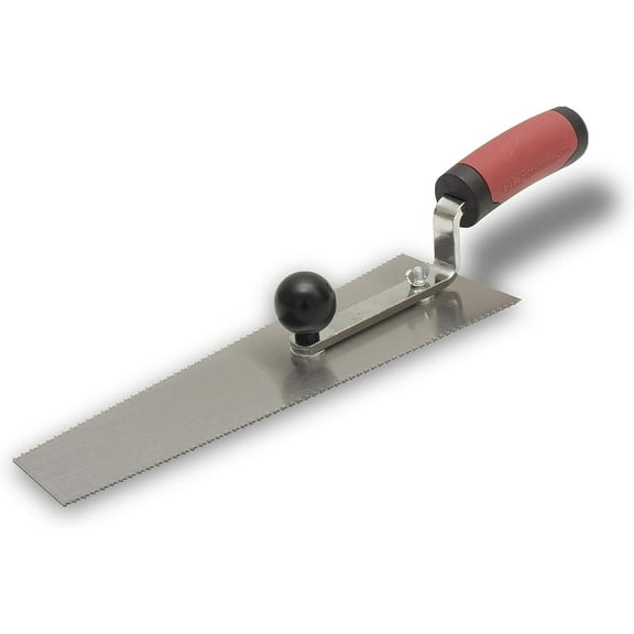 QLT Door Jamb Saw Flooring Handsaw - Steel Blade, DuraSoft Handle - 12" Multicolor