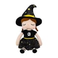 thumbnail image 1 of QLUEWX 13 Inch Halloween Plush Dolls, Witch & Pumpkin Girl Stuffed Animal Rag Dolls, Soft Cute Plush Toys for Toddler Kids Girls, Halloween Party Decor Birthday Gift, 1 of 5