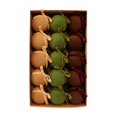 thumbnail image 1 of QLUEWX 15Pcs Christmas Velvet Bow Bauble Ornament Set, Shatterproof Christmas Ball Hanging Decorations for Tree Holiday Decor (Mixed), 1 of 5