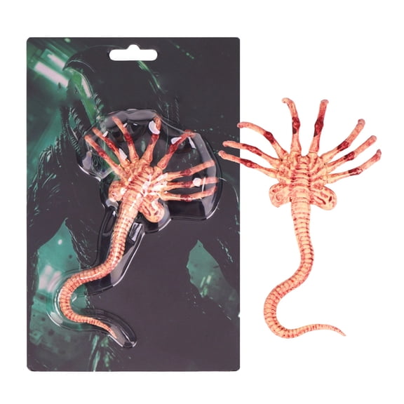 QLUEWX Halloween Bendable Scary Monster Props, Flexible Long Tail Horror Figurine Ornaments, Realistic Creepy Decor for Haunted House Party Prank Tabletop Display & Spooky Scene Layout