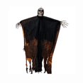 thumbnail image 1 of QLUEWX Halloween Skull Ghost Hanging Decorations, 35.4" Spooky Bloody Skeleton Ghost Mesh Hanging Props, Festival Prop Halloween Party Decorations, Halloween Decor for Home Outdoor Haunted House, 1 of 8