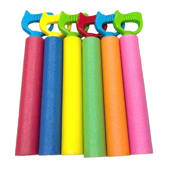 QLUEWX Water Blaster Pool Toys, 13" Summer Water Play Pull-Out Ring-Pull Water Gun, Safe & Reliable Squirt Gun Beach Toys, Water Guns for Adults & Kids, Age 3+ (Random Color - 1PCS)