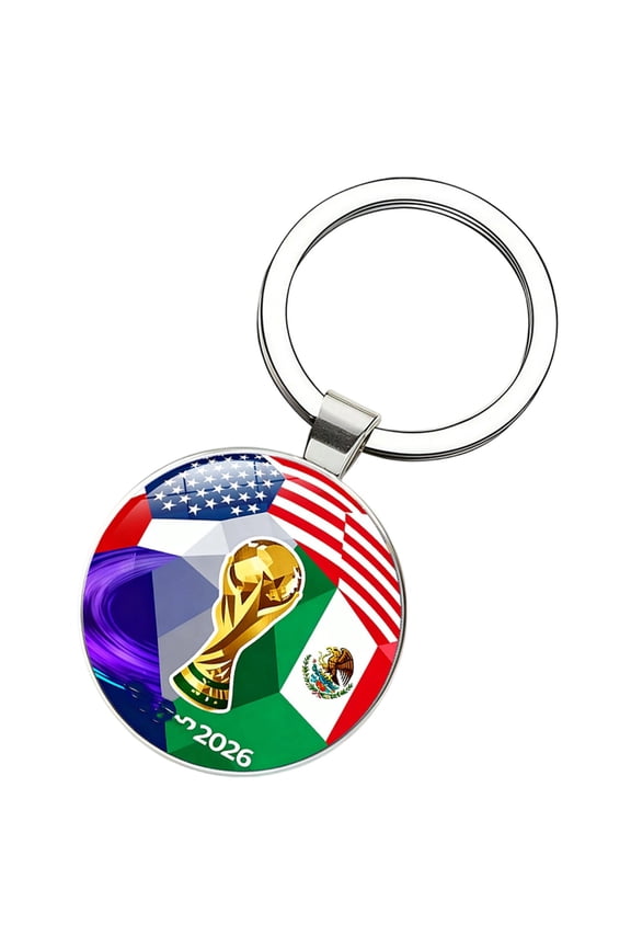 World Soccer Match Soccer Keychain, Soccer Souvenir Keychain Gifts for Soccer Players Team Fans, Golden Ball Award Commemorative Item, Soccer Birthday Gifts for Kids Boys Teens