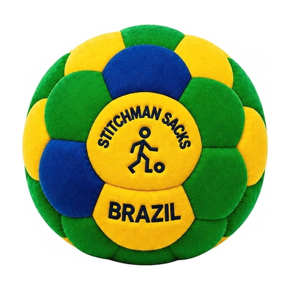 QLUEWX World Soccer Soft Kick Sand Balls, 2.36 Inch Plush Juggling Kick Ball Toy, National Flag Color Mini Stitched Kick Balls for Kids Adults Outdoor Backyard Beach Family Game Party Favor