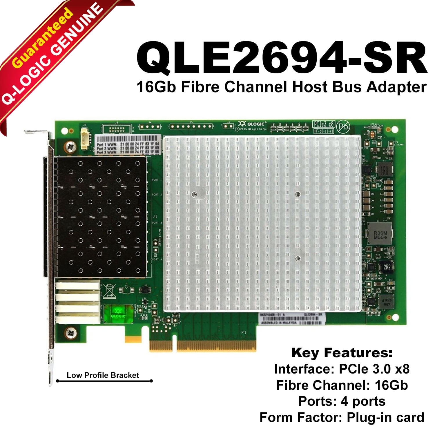 Scheda Cisco QLE2692-CSC 16Gb HBA – Doppia Porta SFP UCSC-PCIE-QD16GF Usata - Foto 3