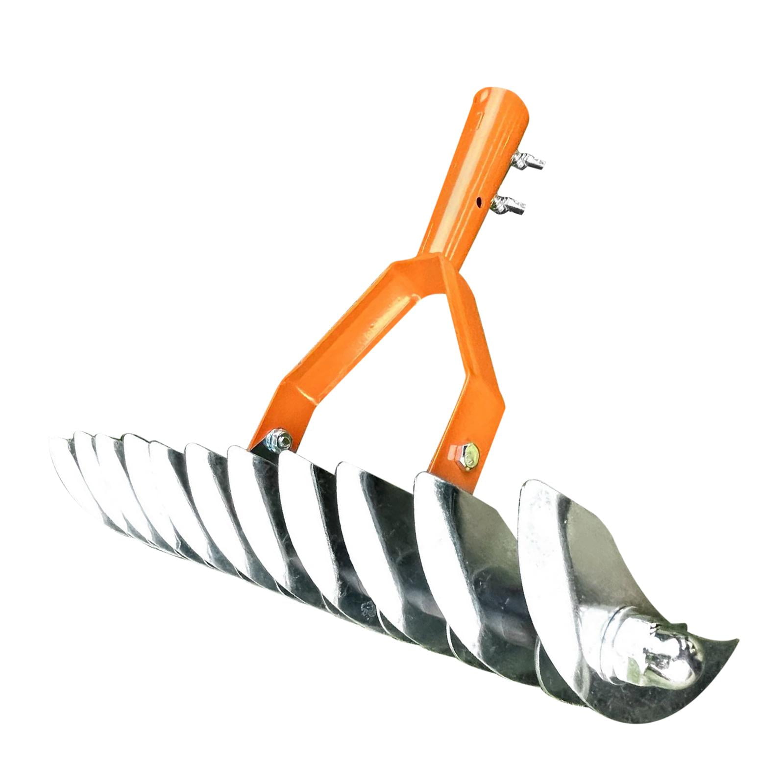 QLoztyse Lawn Thatching Rake Ergonomic Grass Grooming Rake for Outdoor ...