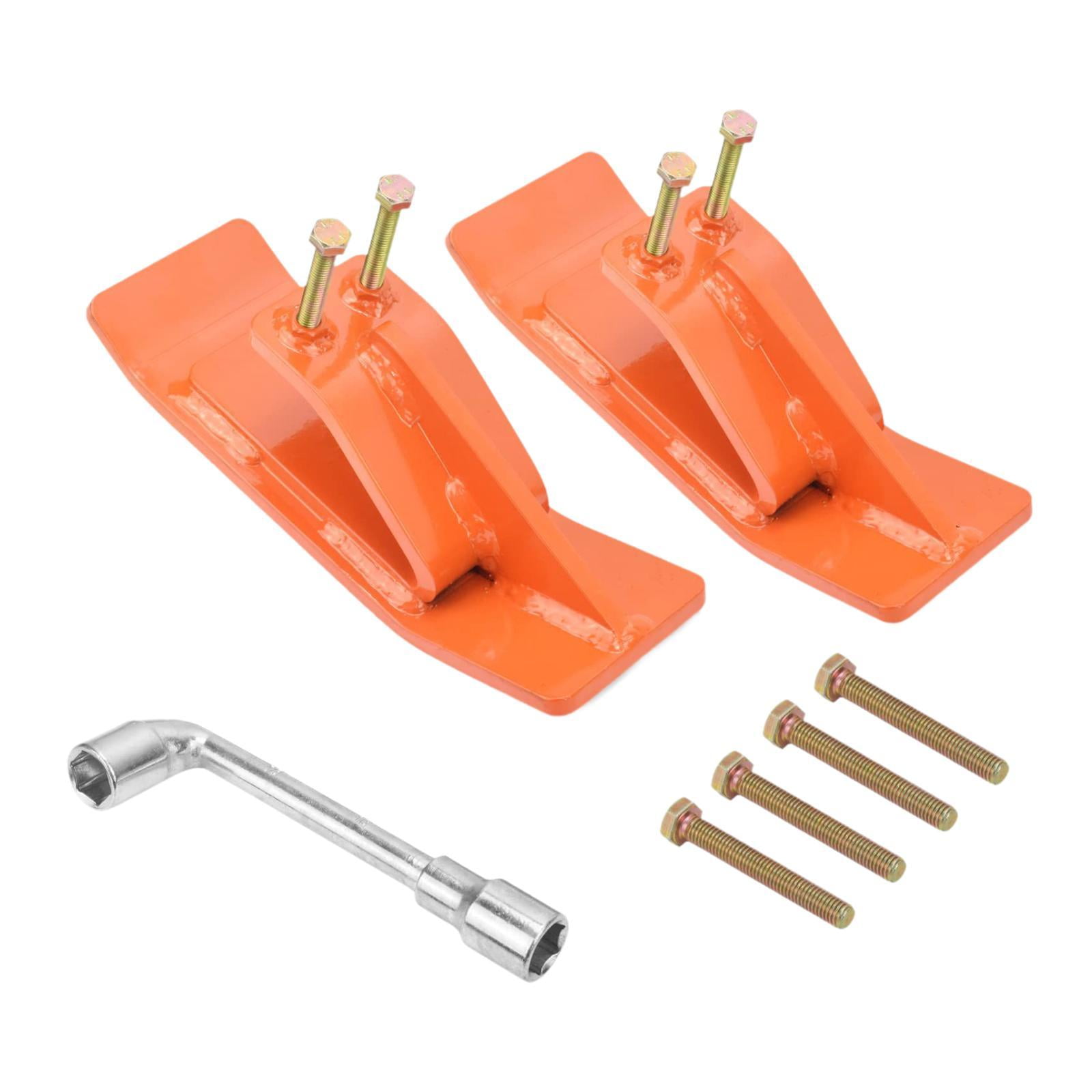 QLoztyse Tractor Bucket Protector Snow Plow Easy Installation Ski Edge Protector