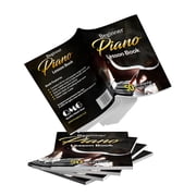 QMG Color-Coded Beginner Piano Book - 50 Popular Songs, All Ages, 64 Pages - All Levels