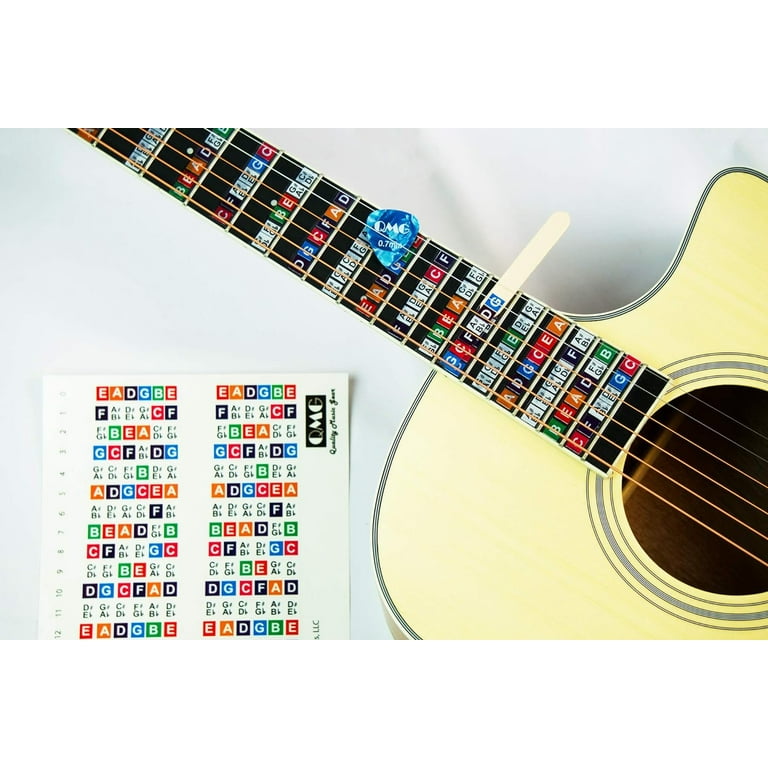 Guitar fret stickers deals