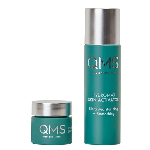 QMS Hydromax Skin Activator Sheet Mask UltraMoisturizing Collagen & Hyaluronic Acid, 1.69oz