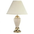 thumbnail image 1 of QMax  Ivory Ceramic 27-inch Table Lamp, 1 of 2