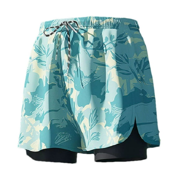 QNANSPI Swimming Trunks for Men, Mens Swim Shorts, Sport Mens Plus Size Fast Dry Swim Trunks