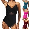 thumbnail image 1 of QNANSPI Swimsuit One Piece for Women, One Piece Swimwear for Ladies, Womens Strap Backless Swimsuit, 1 of 5