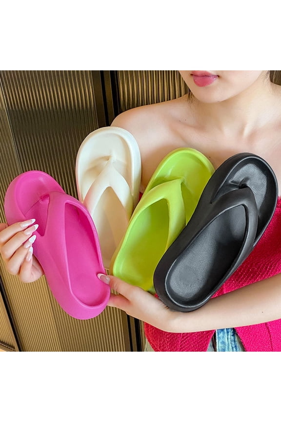 Unisex Bathroom Slides with Traction, Shower Slippers Fast Dry, Womens Fashion Casual Warm Weather Shower Bathroom Outdoor Travel Outdoor Wear Thong Beach Slides