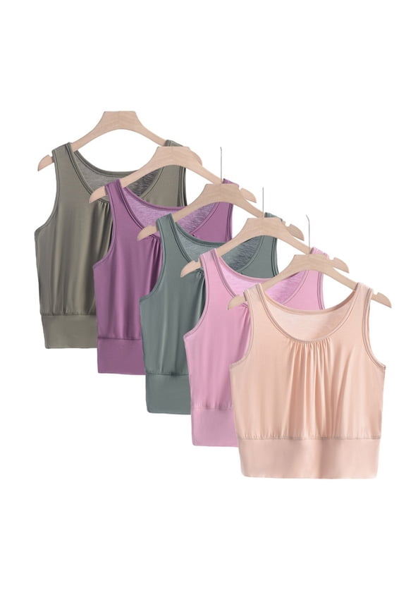 Womens Pajama Tops Short Sleeve, Sleep Tops Short Sleeve for Women, Womens Plus Size Tube Top Sleeless Strap Summer Layering Home Top