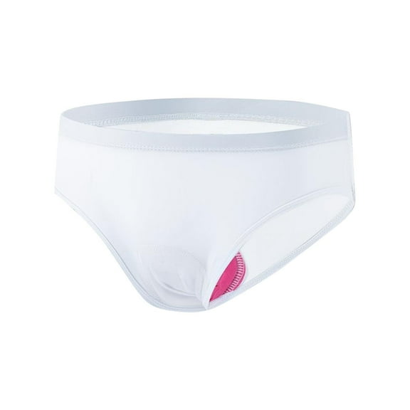 QNANSPI Womens Underwear Briefs, Underwear for Women, Womens Bicycle Riding Underwear with Silicone Pad Sweat Wicking Breatheable Hip Protection Briefs for Ladies
