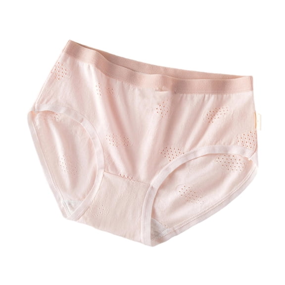 QNANSPI Womens Underwear Briefs, Underwear for Women, Womens Underwear Gentle Breatheable Briefs Panties for Ladies