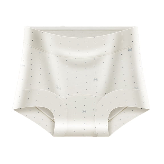 QNANSPI Womens Underwear Briefs, Underwear for Women, Womens Underwear Mid Waist Seamless Breatheable Stretch Hip Lifting Safety Briefs