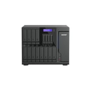 QNAP 16-Bay QuTS hero NAS - Intel Core Ultra 9 285 - 48GB DDR5 - 12x 3.5 SATA 6Gbs + 2x U.2 NVMe PCIe Gen4 x2 slots TVS-AIH1688ATX-U9-48G-US5,48G DDR5 ECC
