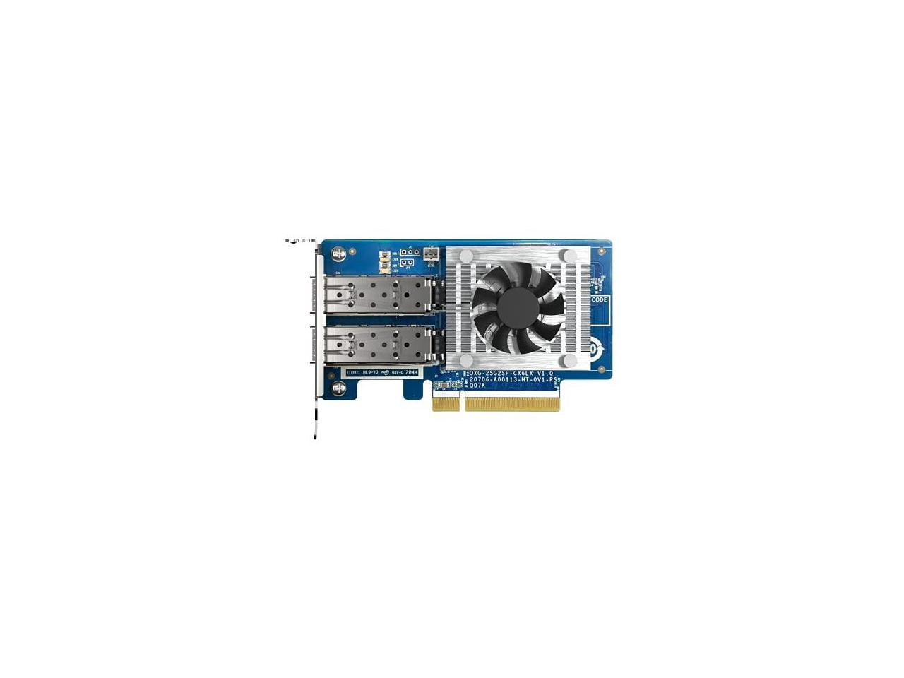QNAP Introduces QXG-10G2T-107, a Dual-port 5-Speed 10GBASE-T NIC