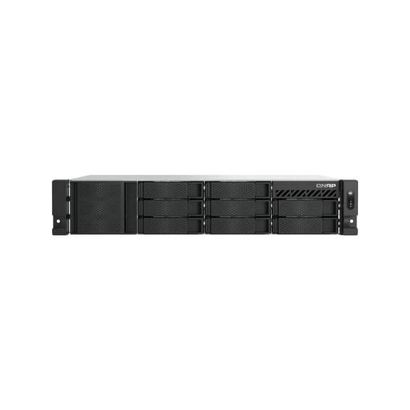 QNAP 2U 8-BAY SHORT DEPTH RACKMOUNT NAS/ISCSI IP-SAN. INTEL ATOM C5125 8C 2.8GHZ